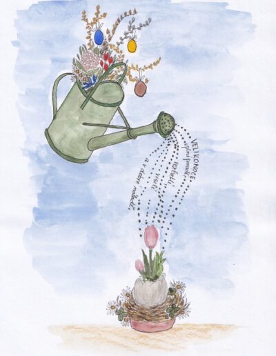 Velikonoce rozkvetlé, veselé a v dobré náladě